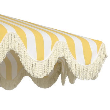 Collins 9 ft. Classic Cottage Tassel Market Patio Umbrella